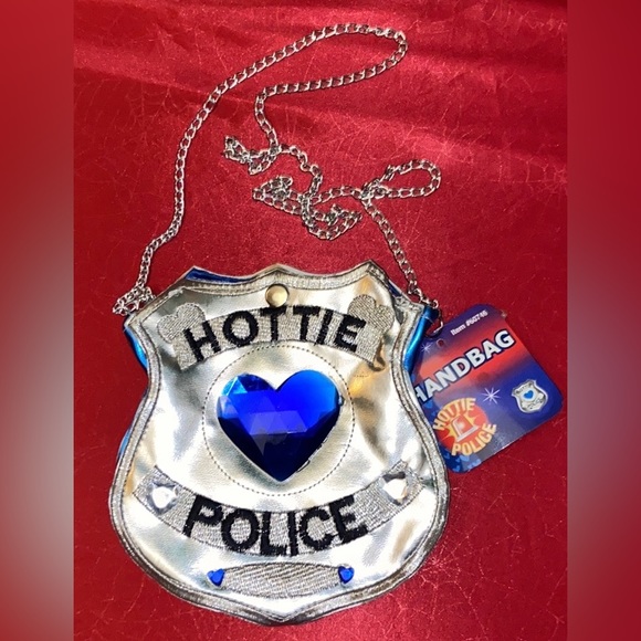 🎃 Halloween “Hottie Police” Accessories Summons Book/Stockings/Gloves/Handbag - Picture 8 of 8